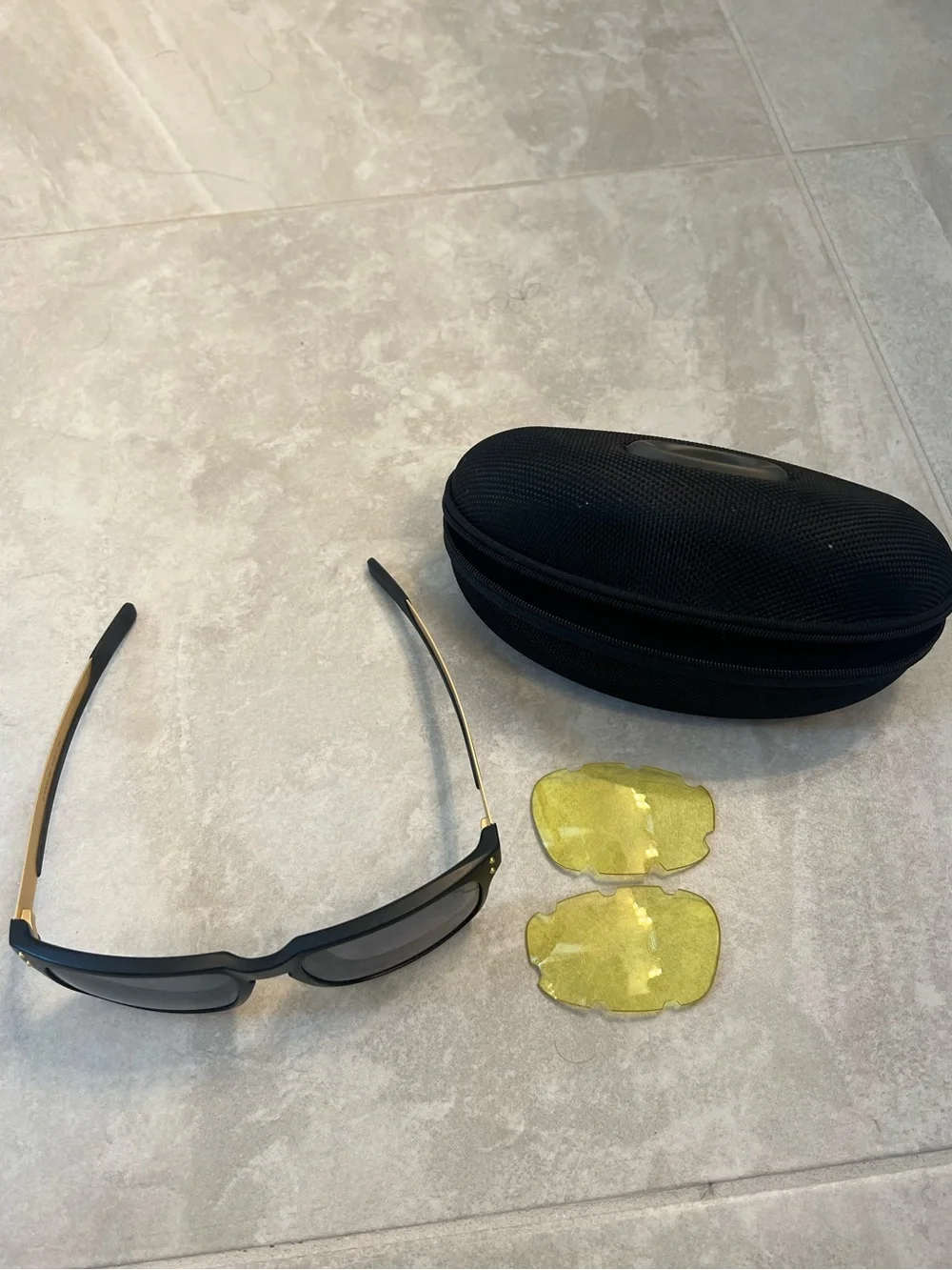 Oakley black gold